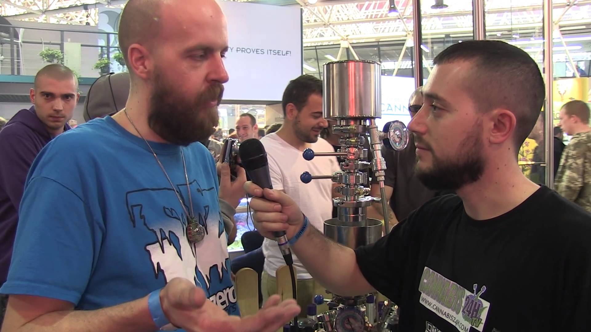 Entrevista a Lew de Subzero Scientific en la Spannabis 2014